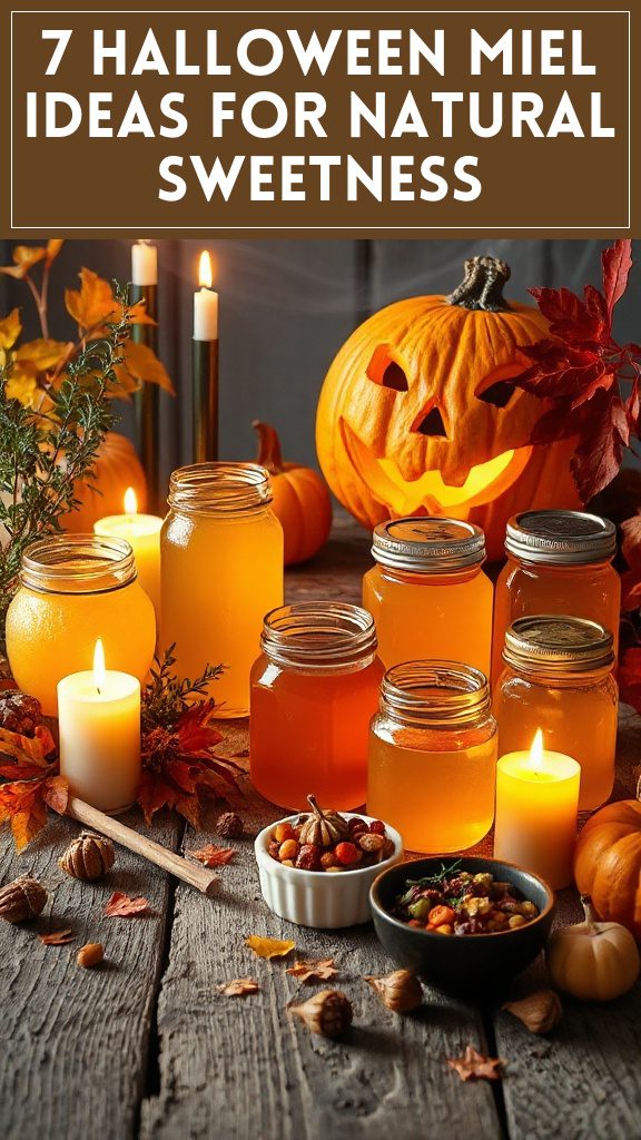 7 Halloween Miel Ideas for Natural Sweetness