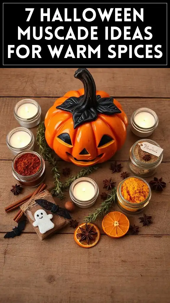 7 Halloween Muscade Ideas for Warm Spices