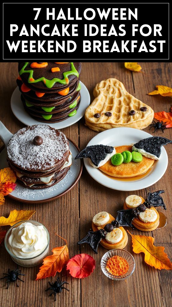 7 Halloween Pancake Ideas for Weekend Breakfast