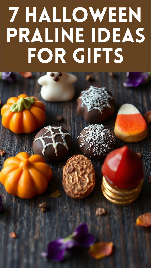 7 Halloween Praline Ideas for Gifts
