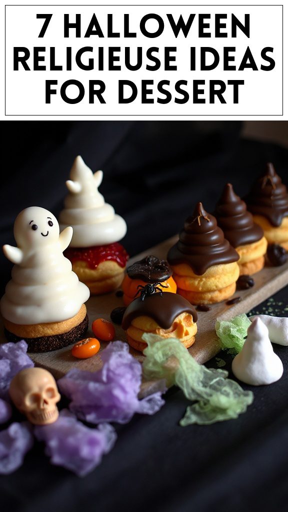 7 Halloween Religieuse Ideas for Dessert