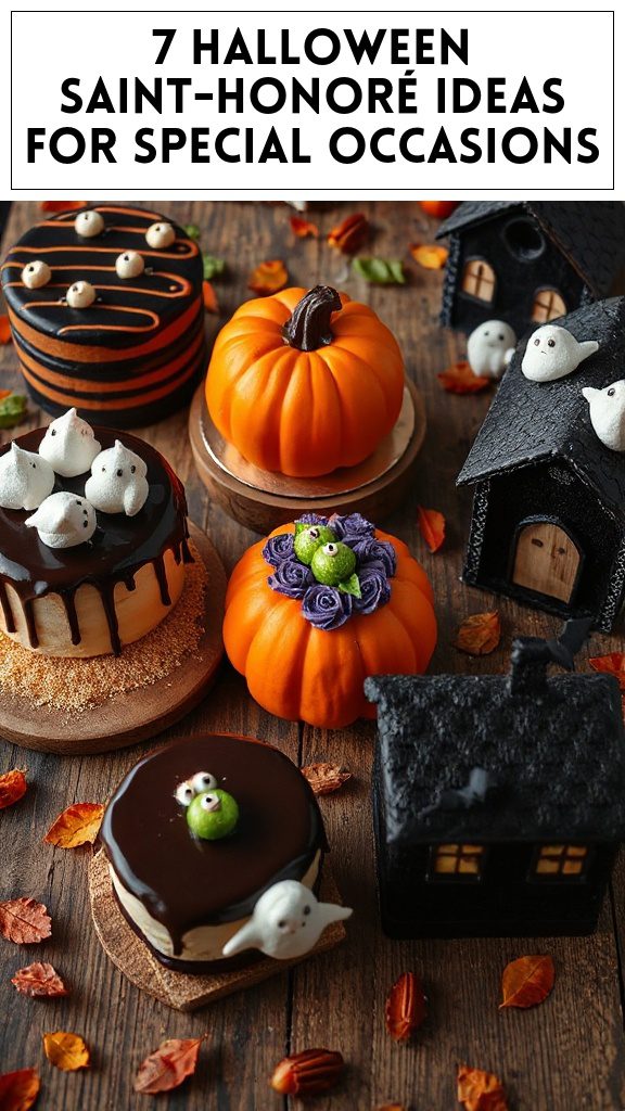7 Halloween Saint-Honoré Ideas for Special Occasions