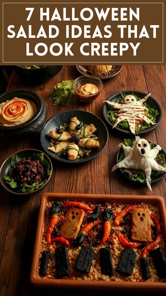 7 Halloween Salad Ideas That Look Creepy