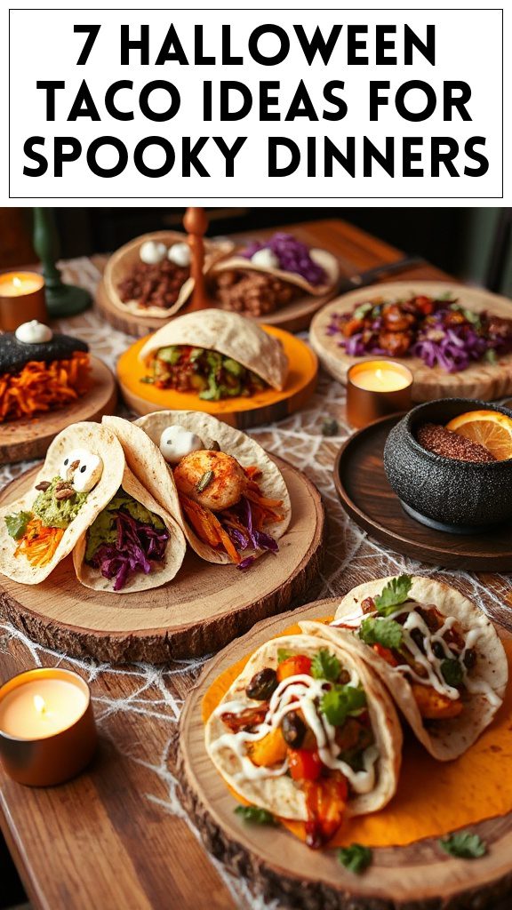 7 Halloween Taco Ideas for Spooky Dinners