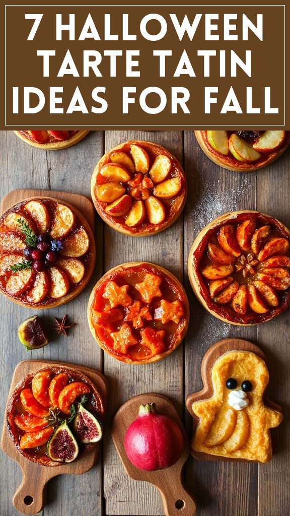7 Halloween Tarte Tatin Ideas for Fall