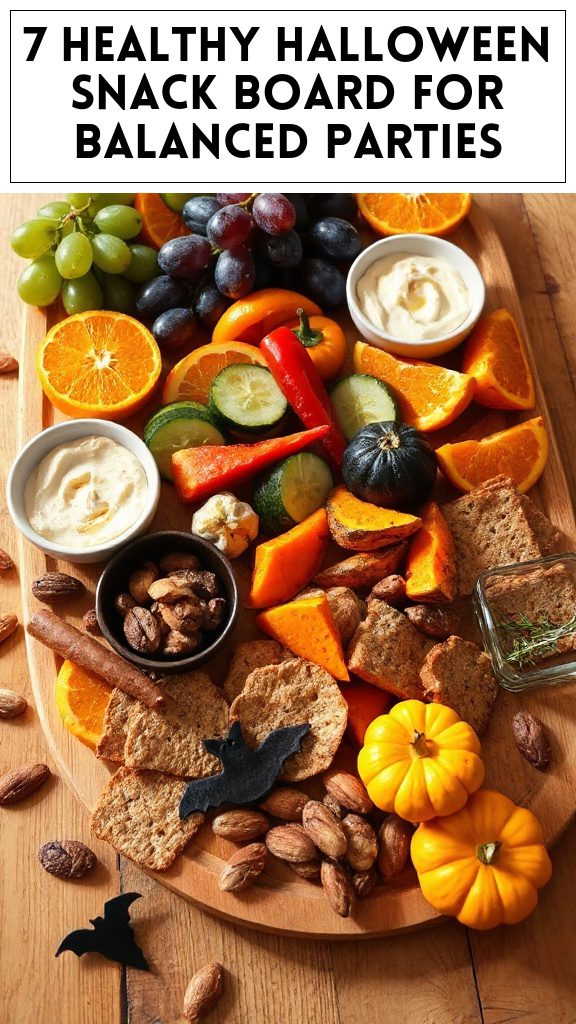7 Healthy Halloween Snack Board for Balanced Parties