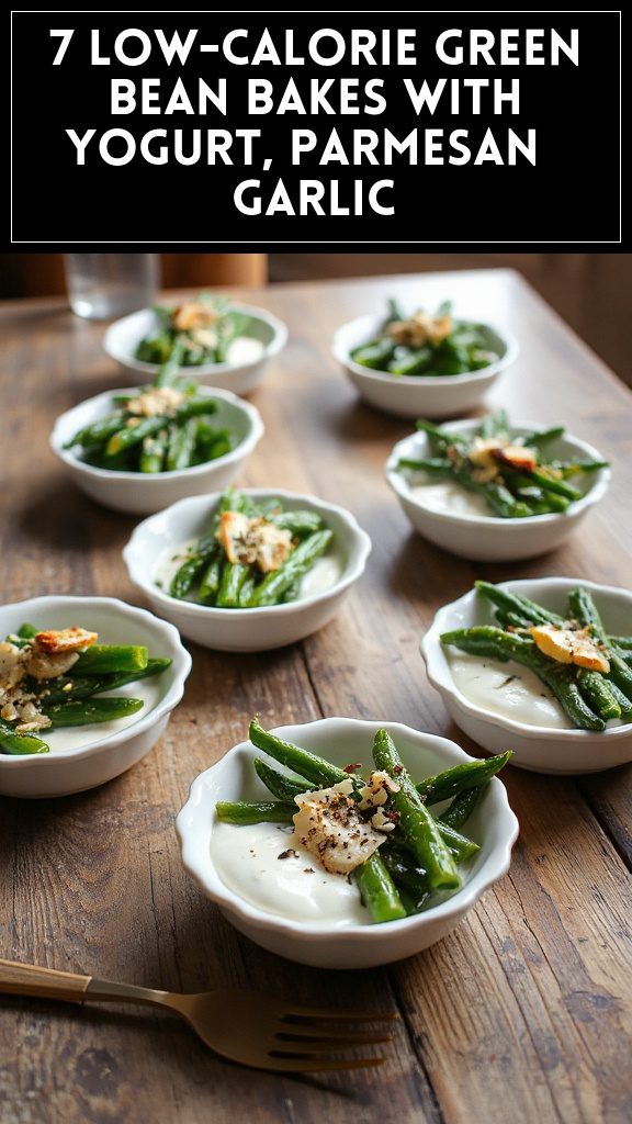 7 Low-Calorie Green Bean Bakes With Yogurt, Parmesan & Garlic
