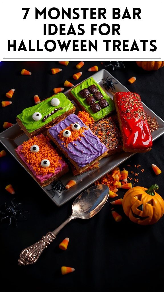 7 Monster Bar Ideas for Halloween Treats
