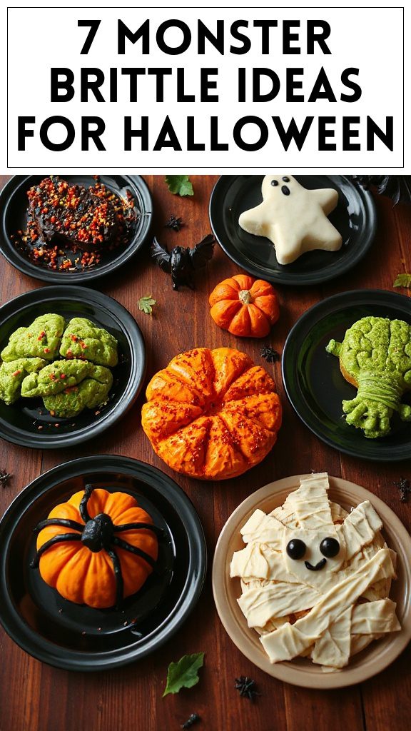 7 Monster Brittle Ideas for Halloween
