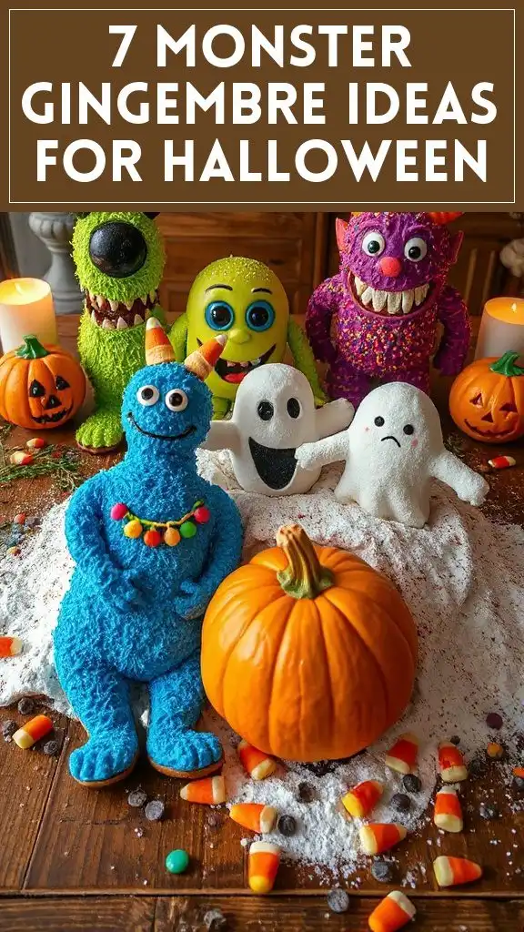 7 Monster Gingembre Ideas for Halloween