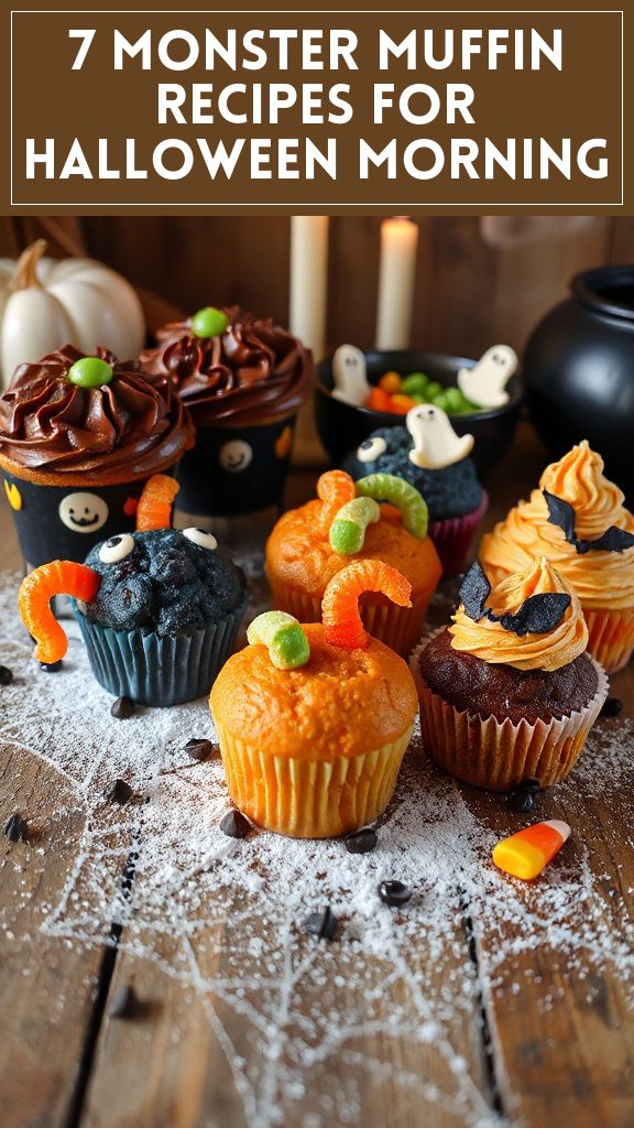 7 Monster Muffin Recipes for Halloween Morning