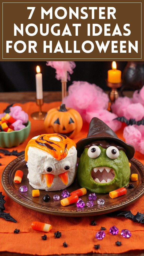 7 Monster Nougat Ideas for Halloween
