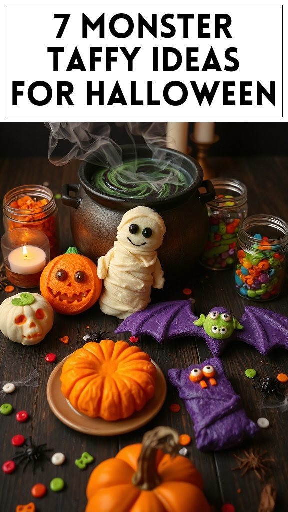 7 Monster Taffy Ideas for Halloween