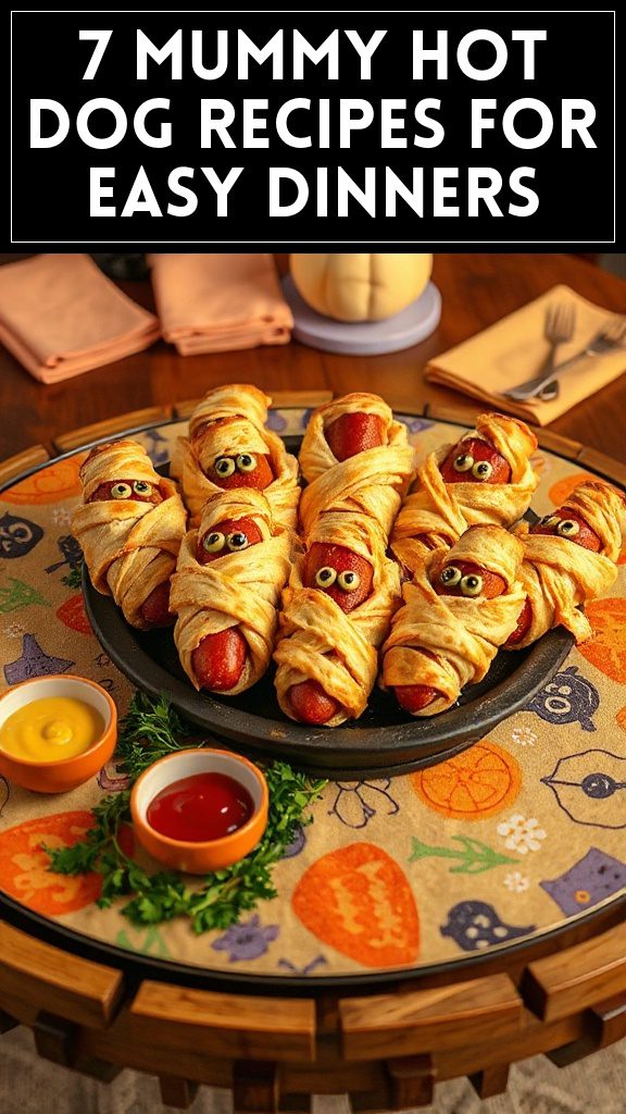 7 Mummy Hot Dog Recipes for Easy Dinners