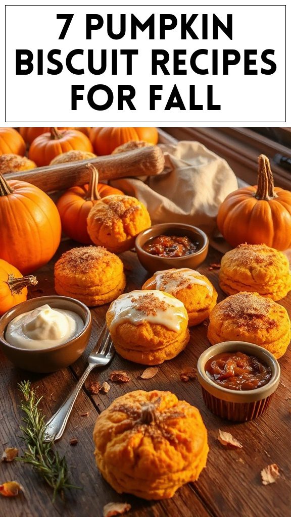 7 Pumpkin Biscuit Recipes for Fall