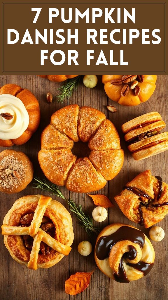 7 Pumpkin Danish Recipes for Fall