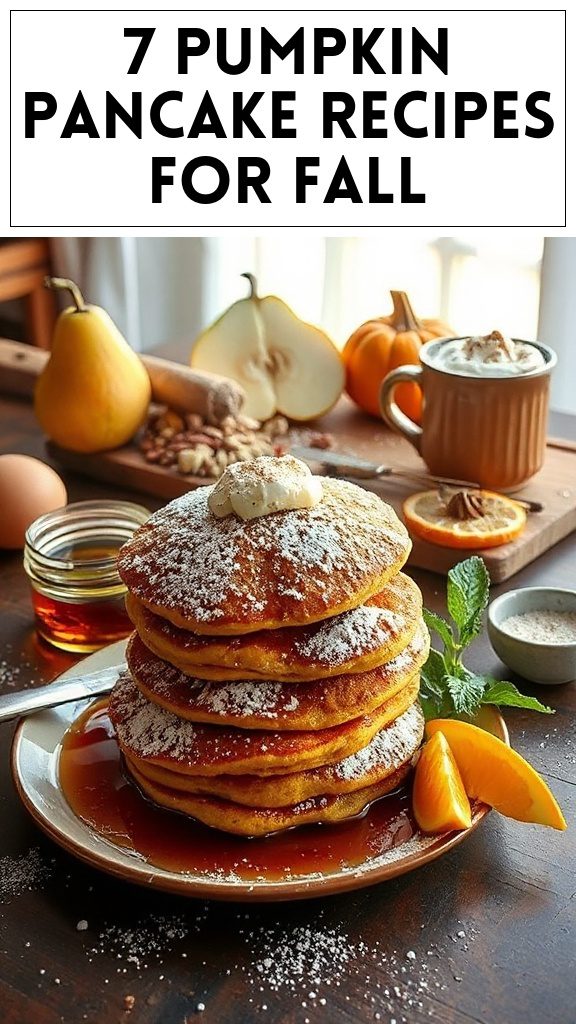 7 Pumpkin Pancake Recipes for Fall