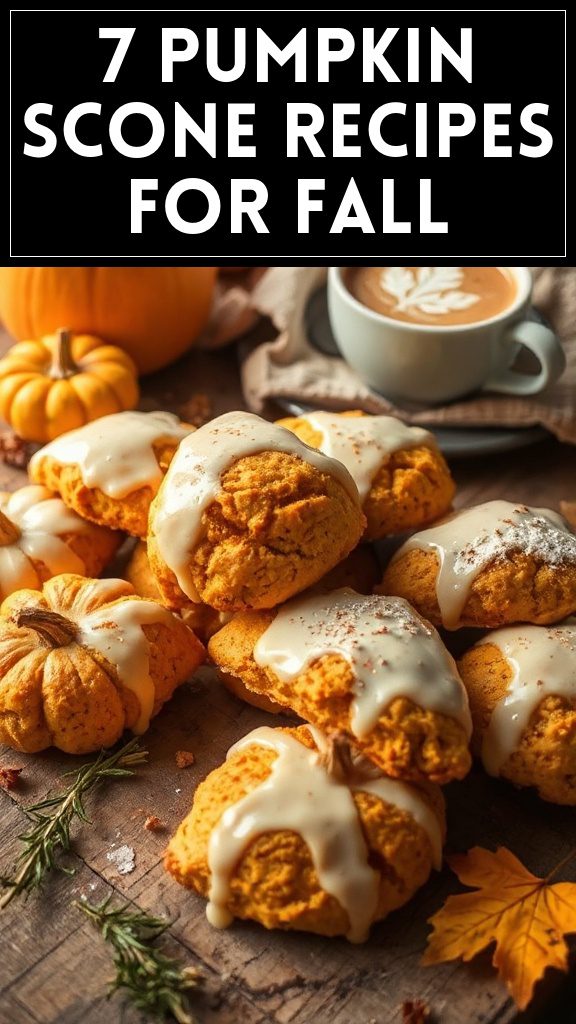 7 Pumpkin Scone Recipes for Fall