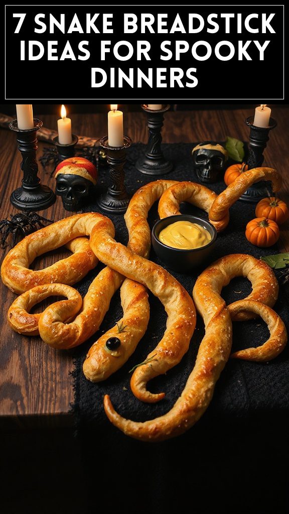 7 Snake Breadstick Ideas for Spooky Dinners
