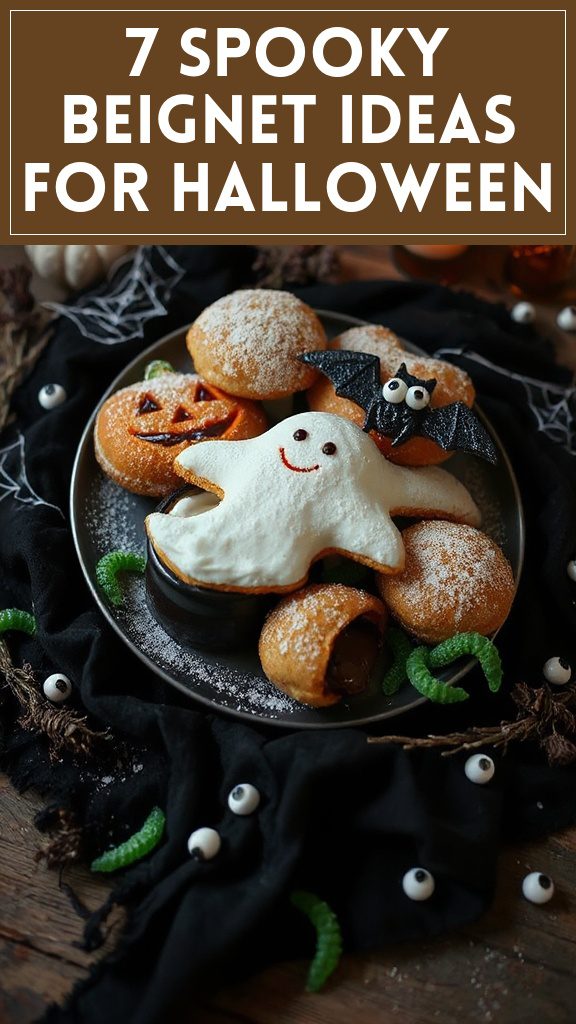 7 Spooky Beignet Ideas for Halloween