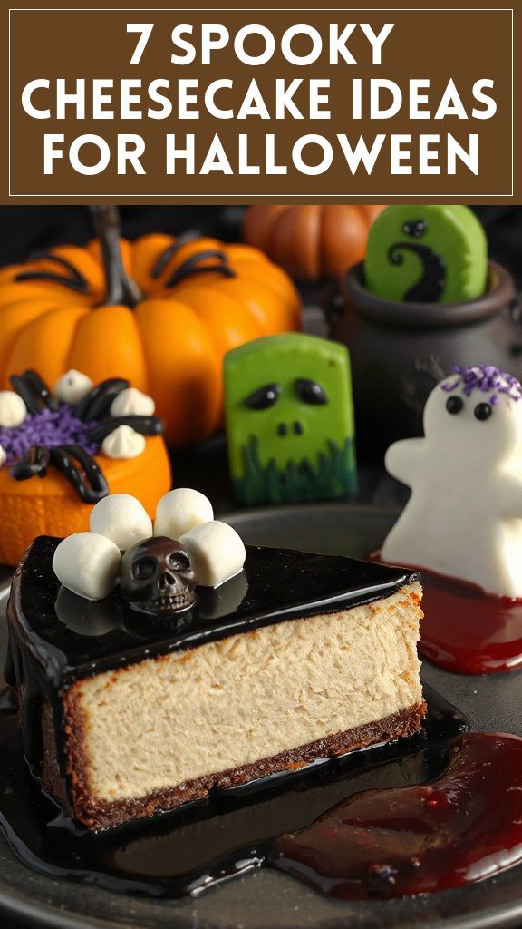 7 Spooky Cheesecake Ideas for Halloween