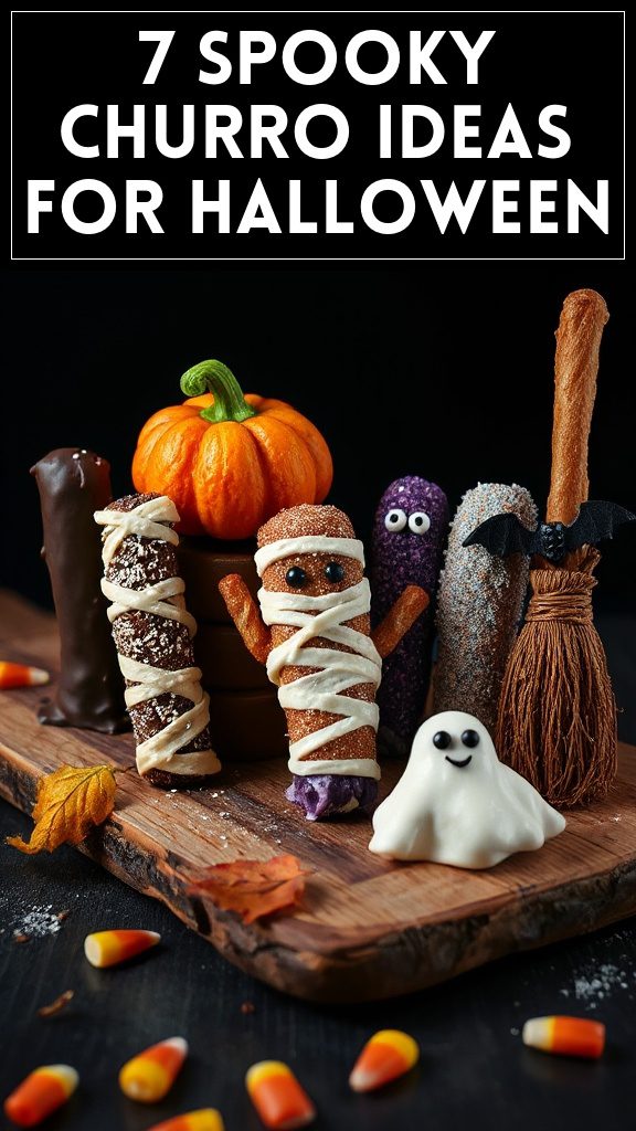 7 Spooky Churro Ideas for Halloween