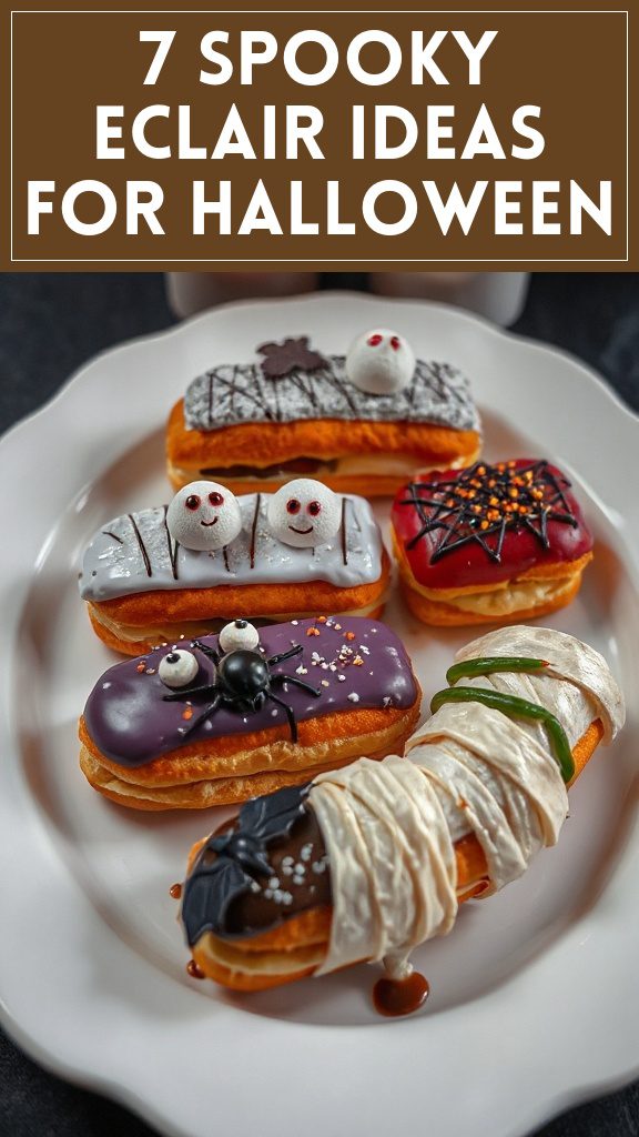 7 Spooky Eclair Ideas for Halloween