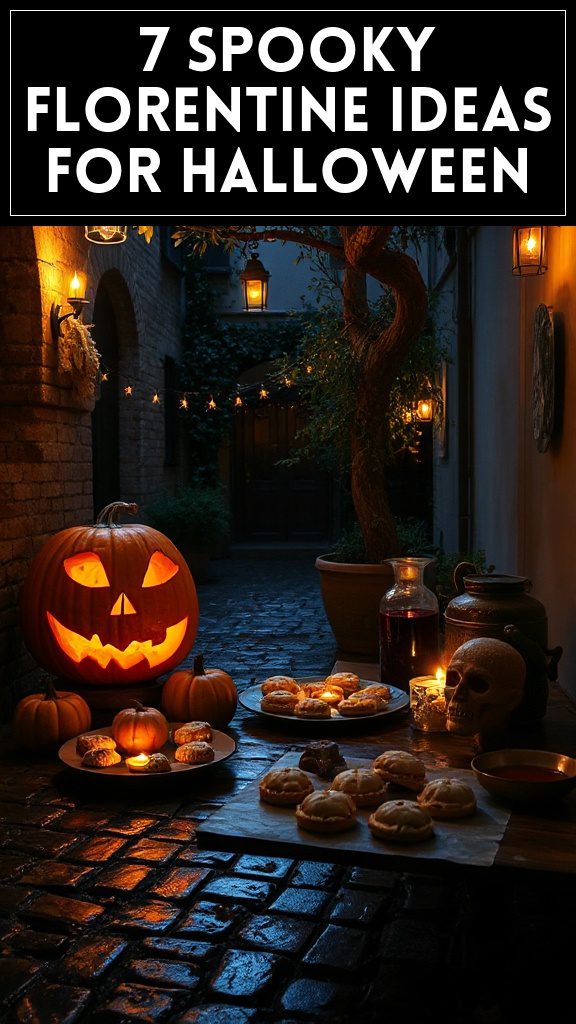 7 Spooky Florentine Ideas for Halloween
