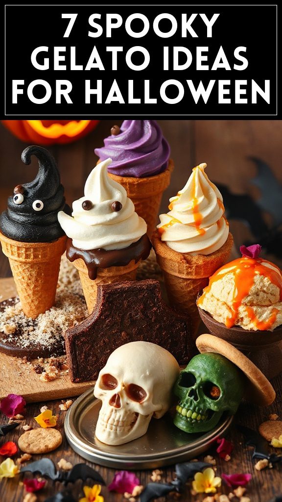 7 Spooky Gelato Ideas for Halloween