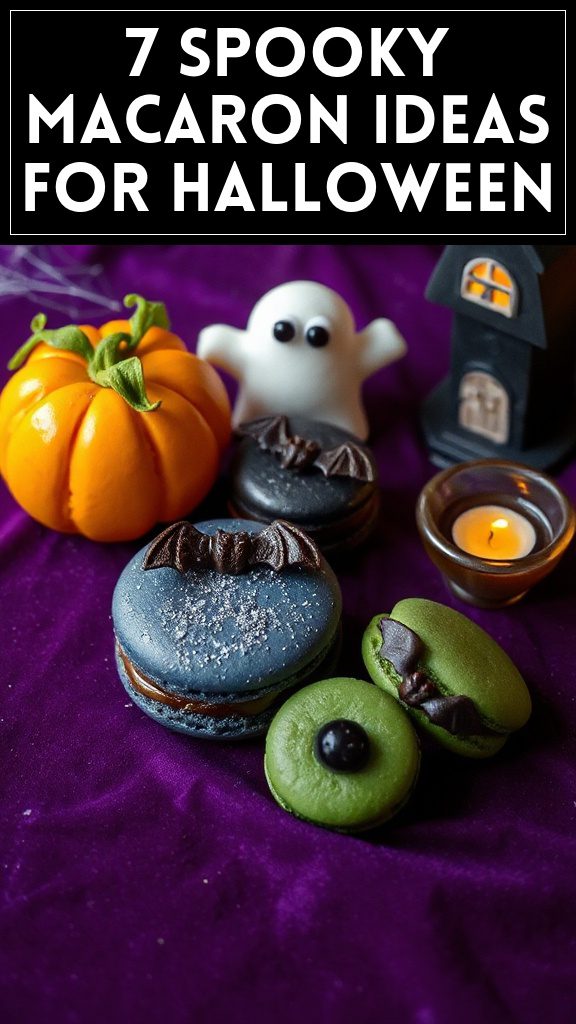 7 Spooky Macaron Ideas for Halloween