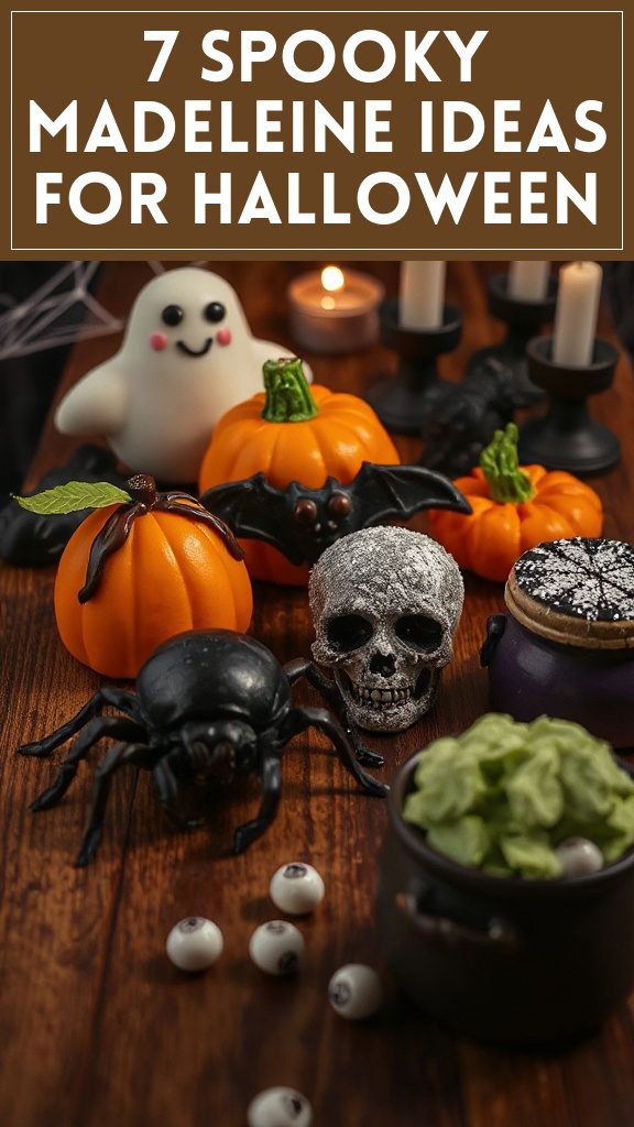 7 Spooky Madeleine Ideas for Halloween