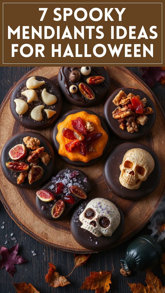 7 Spooky Mendiants Ideas for Halloween