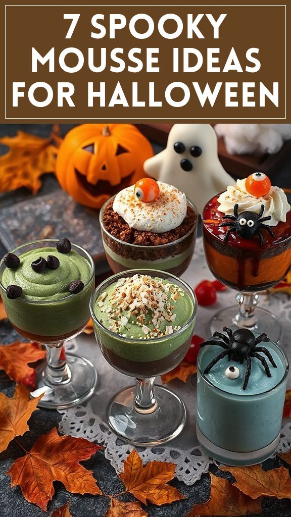 7 Spooky Mousse Ideas for Halloween