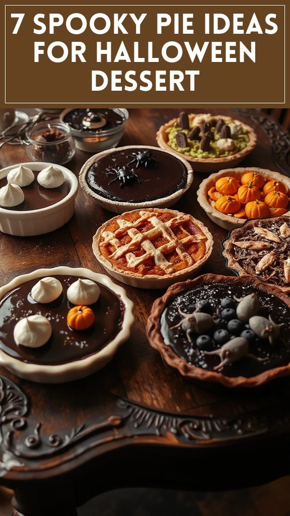 7 Spooky Pie Ideas for Halloween Dessert