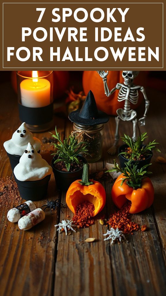 7 Spooky Poivre Ideas for Halloween