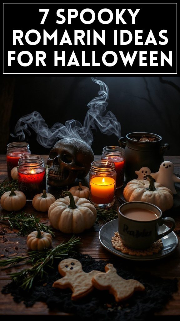 7 Spooky Romarin Ideas for Halloween