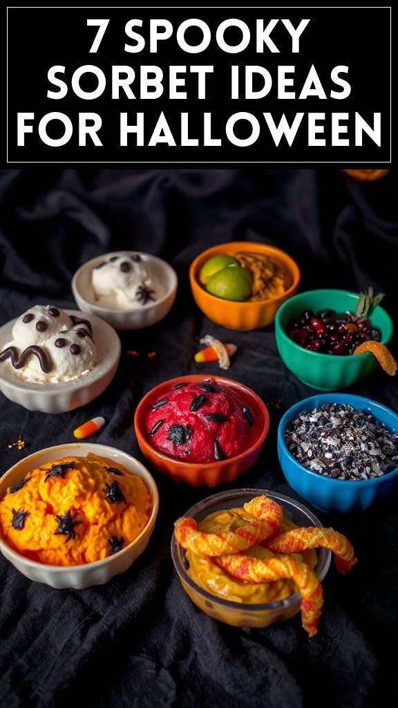 7 Spooky Sorbet Ideas for Halloween