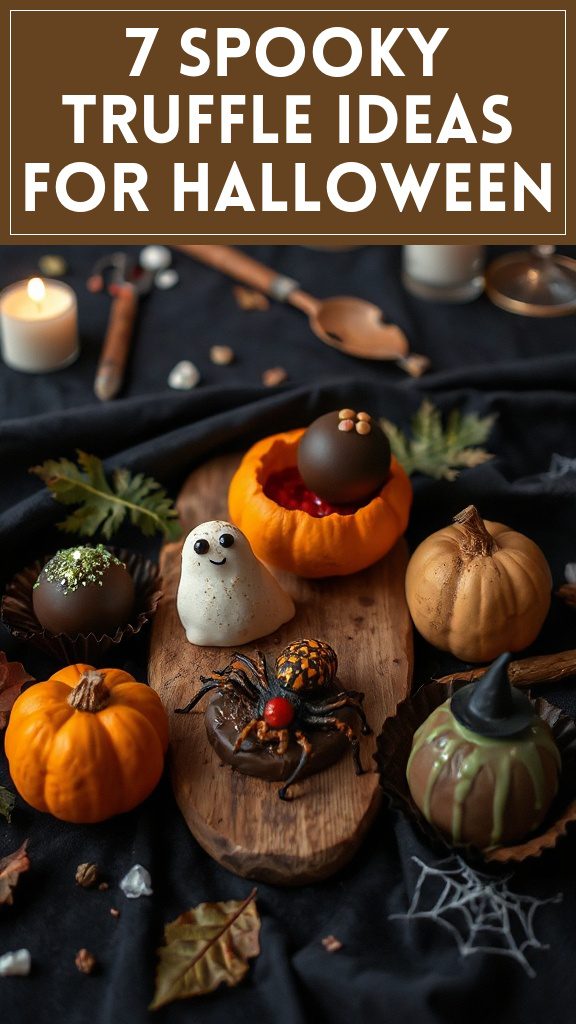 7 Spooky Truffle Ideas for Halloween