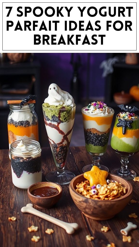 7 Spooky Yogurt Parfait Ideas for Breakfast
