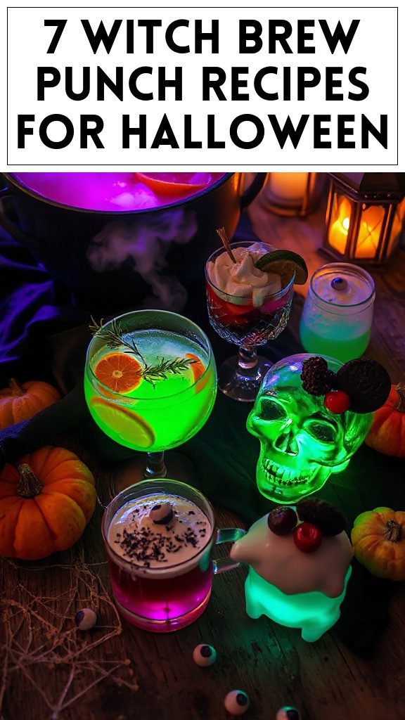 7 Witch Brew Punch Recipes for Halloween