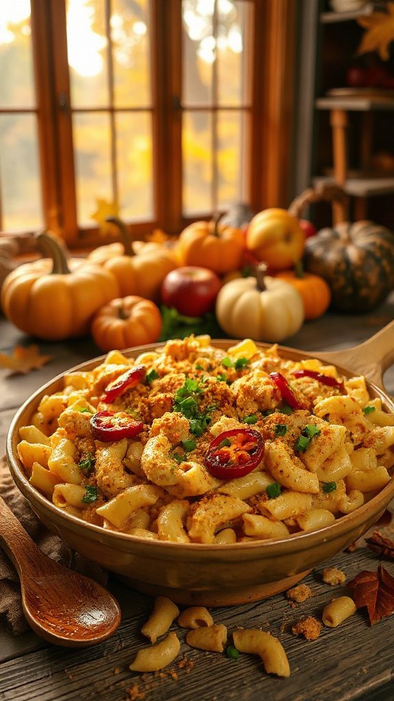 adobo flavored macaroni dish