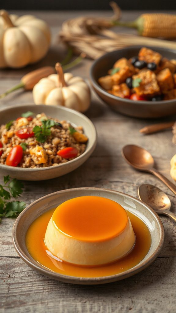 aji amarillo flan recipe