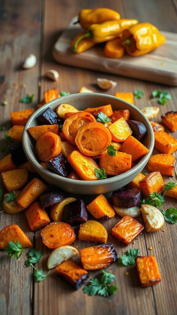 aji amarillo root vegetable medley