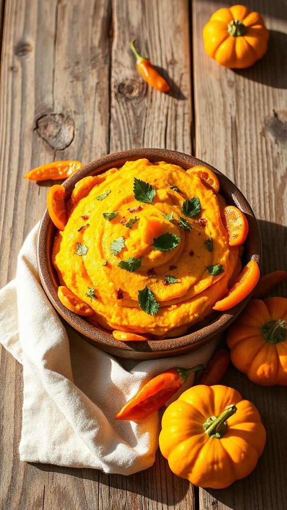 aji amarillo sweet potato mash
