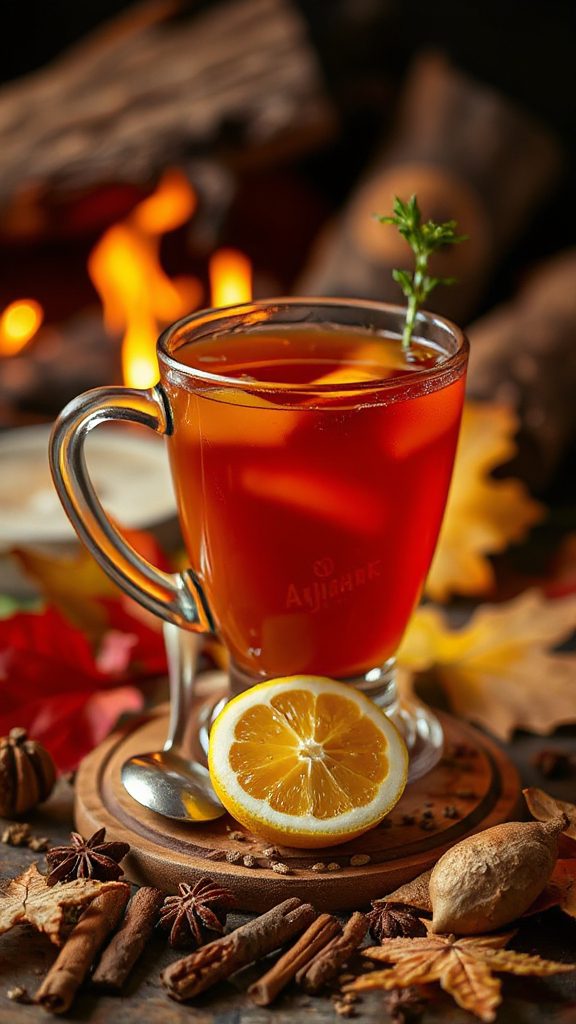 ajwain infused comforting cocktail