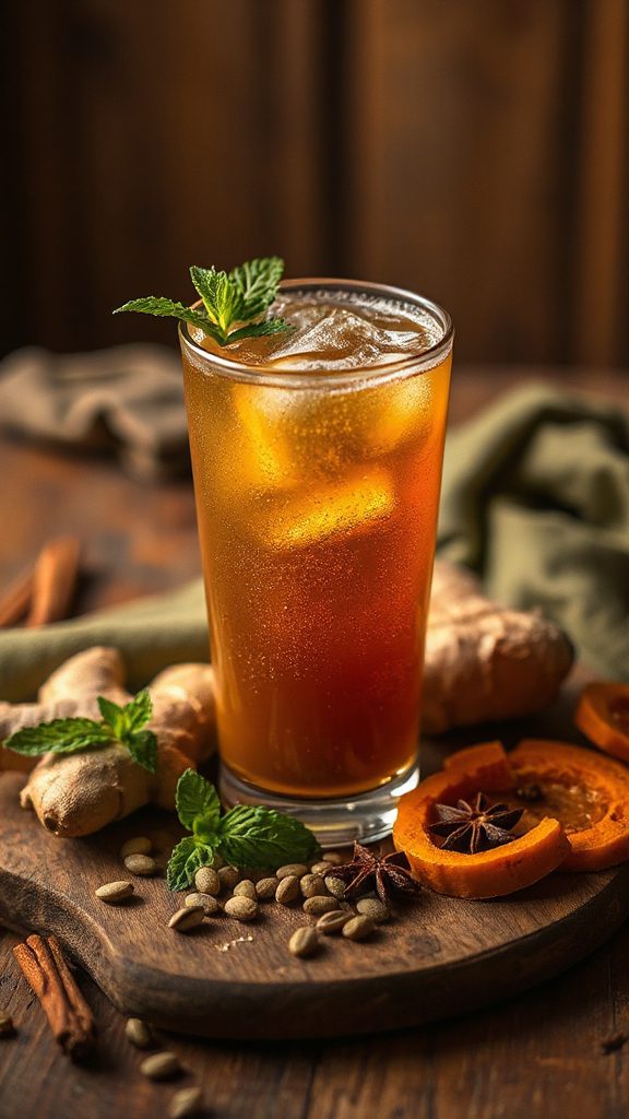 ajwain infused moscow mule