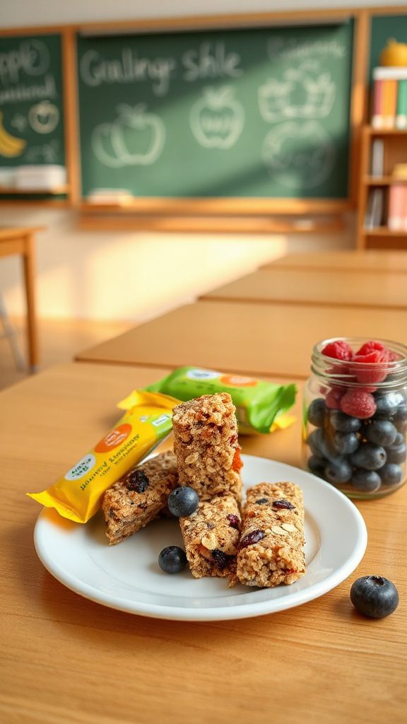 allergy friendly granola bar recipe