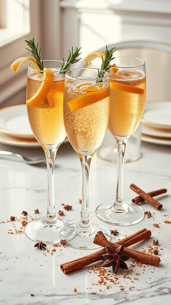 allspice infused brunch cocktail