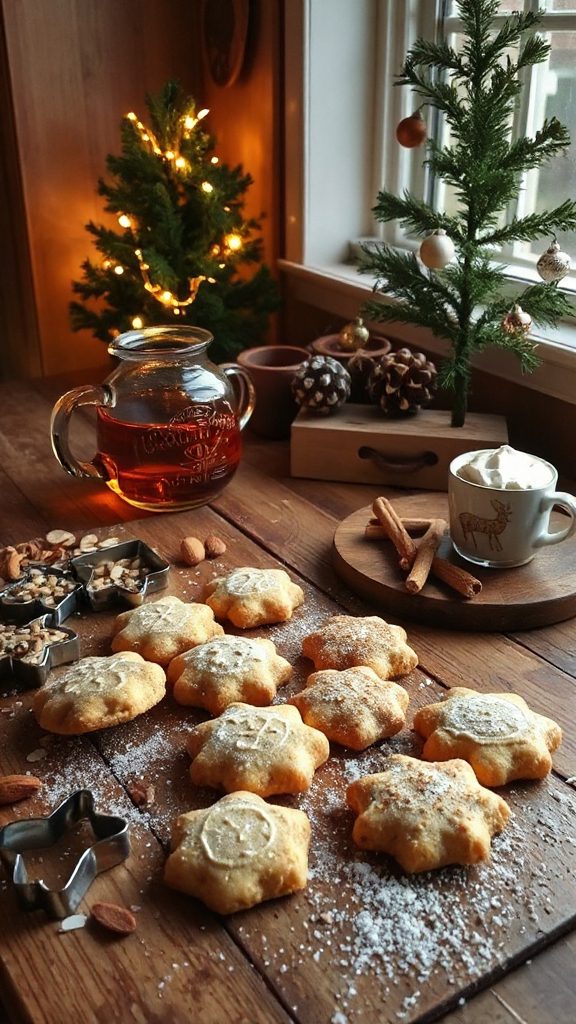 almond bourbon holiday cookies almond bourbon holiday cookies