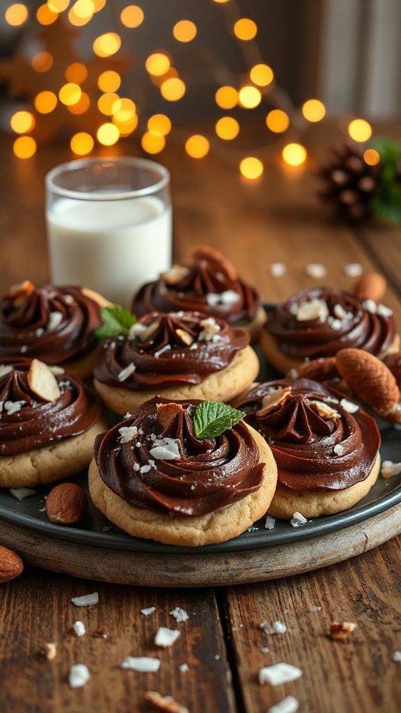 almond coconut chocolate cookies almond coconut chocolate cookies